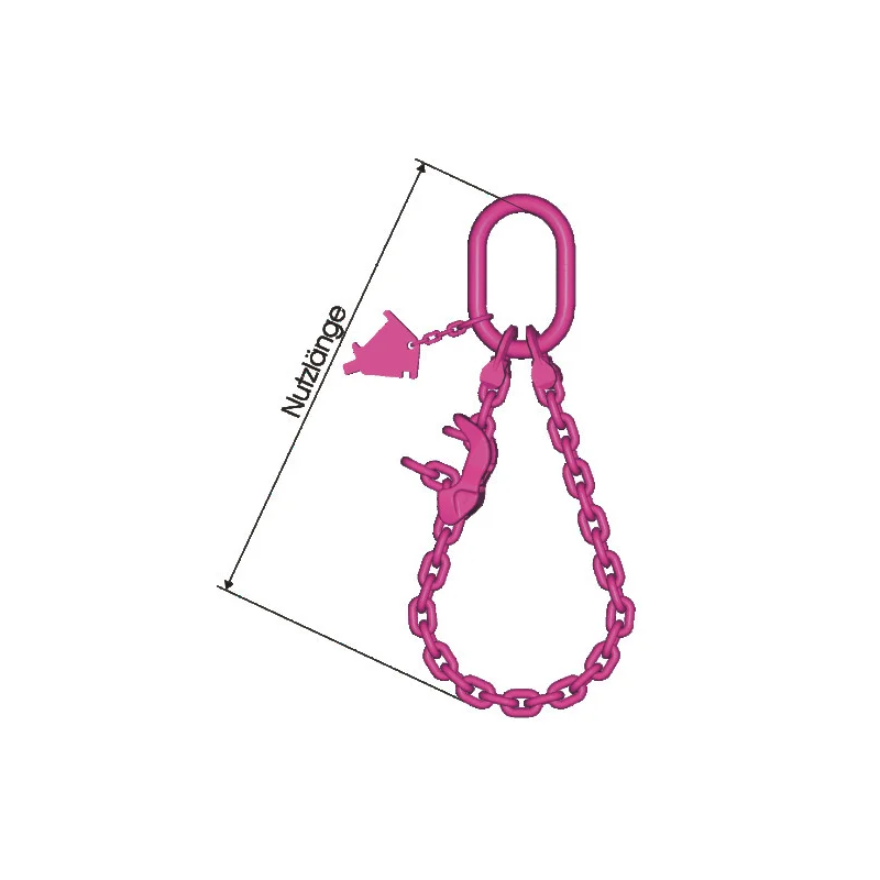 RUD 10mm RUD VIP-Kranzkette einfach, verkürzbar Güteklasse 10 WLL 4,4 / 3,2Ton