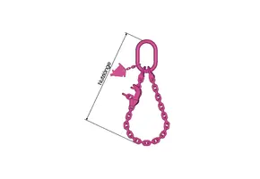 RUD 16mm RUD VIP-Kranzkette einfach, verkürzbar Güteklasse 10  WLL 11,0 / 8,0Ton