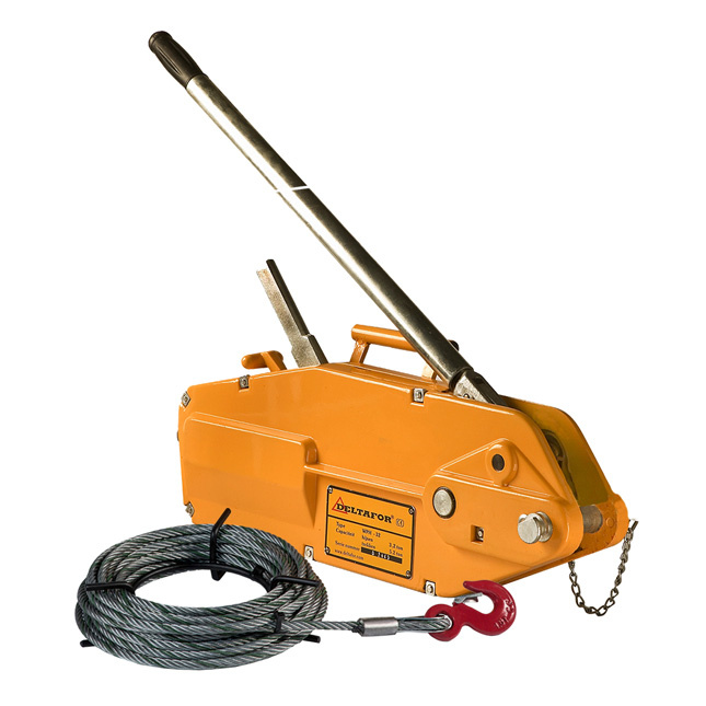 Deltafor Greifzug 3200 kg mit 20 Meter Stahlseil