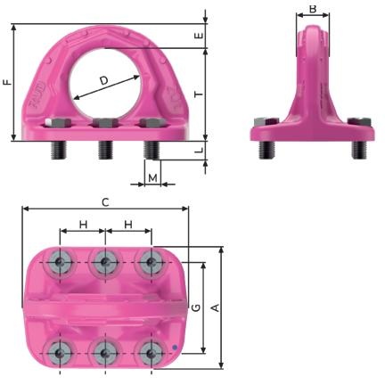 B-ABA Anschlagpunkt Güteklasse 10
