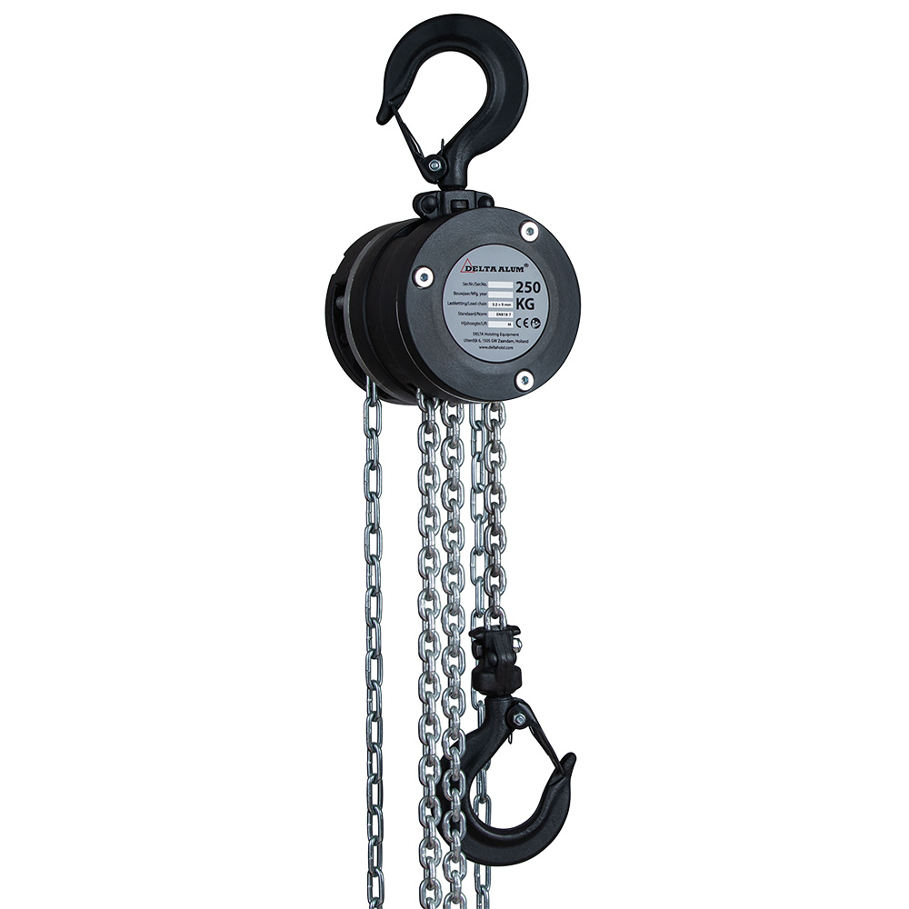 DELTA ALUM Handkettenzug 360° 250 kilo