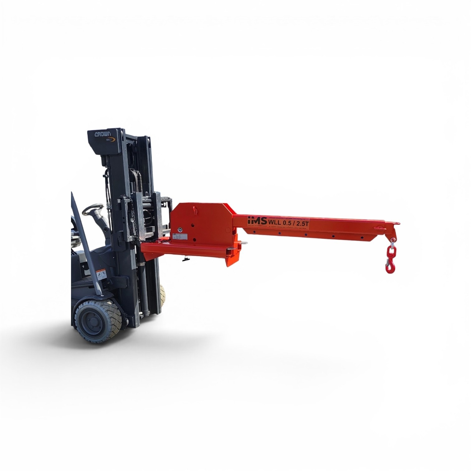 Gabelstaplerkranarm 5000 -1000 kg verstellbar