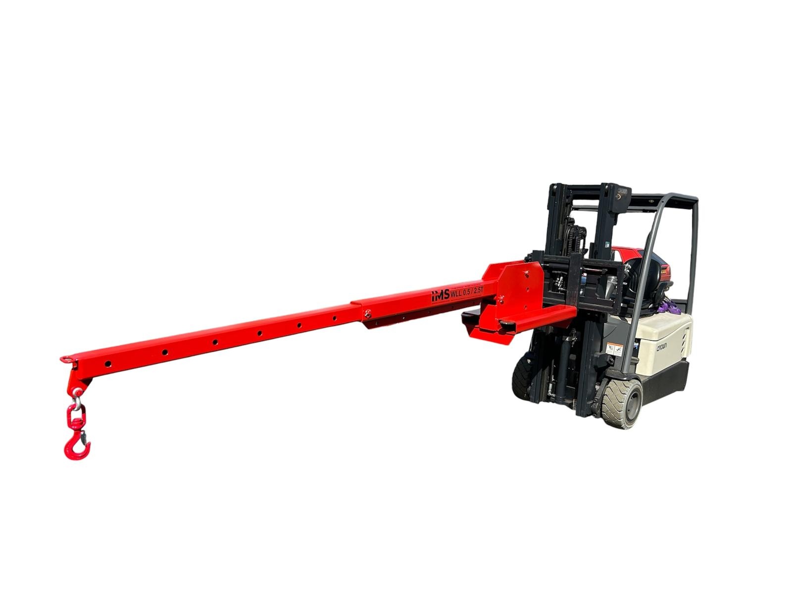 Gabelstaplerkranarm 2500 - 500 kg verstellbar