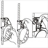 Kratos Safety Handsteigklemme links