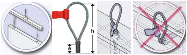 Seilschlaufe M-Draht M12