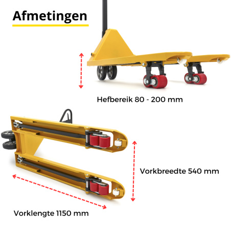 Hubwagen HPTD25PDP-E 2500 kg