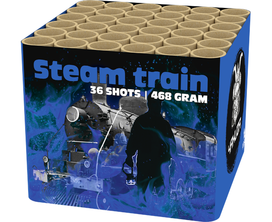 Steam Train 36 shots Vuurwerk Langenberg Steam Train 36 shots Vuurwerk Langenberg