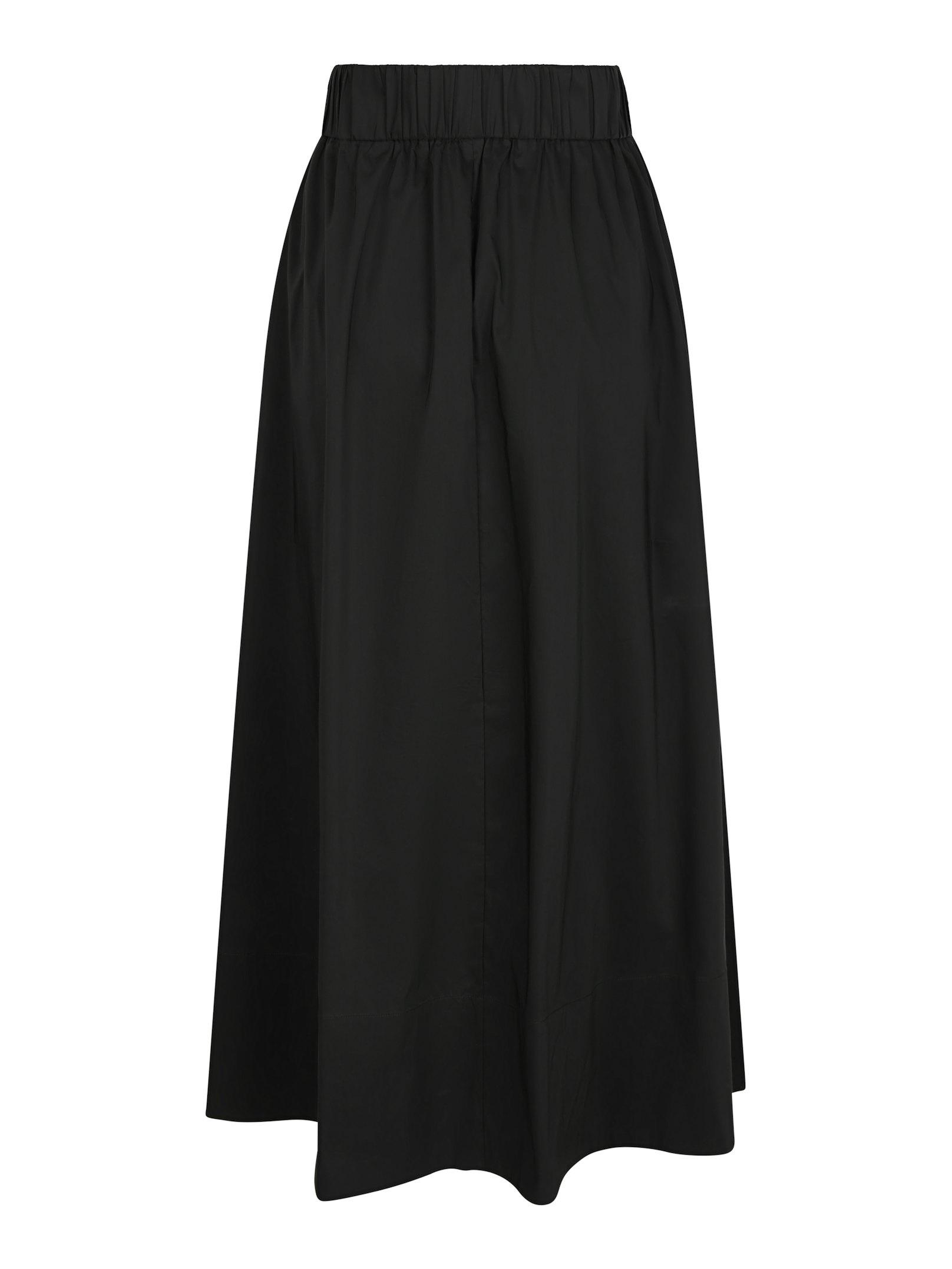 Yara Long Poplin Skirt