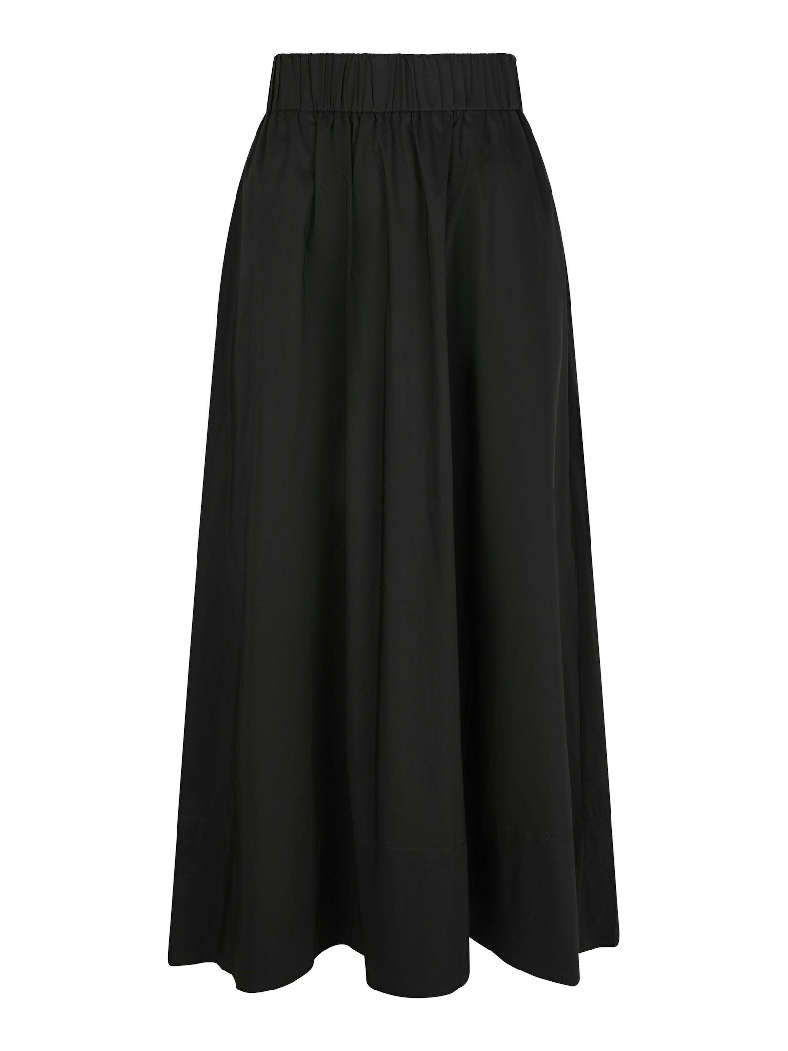 Yara Long Poplin Skirt