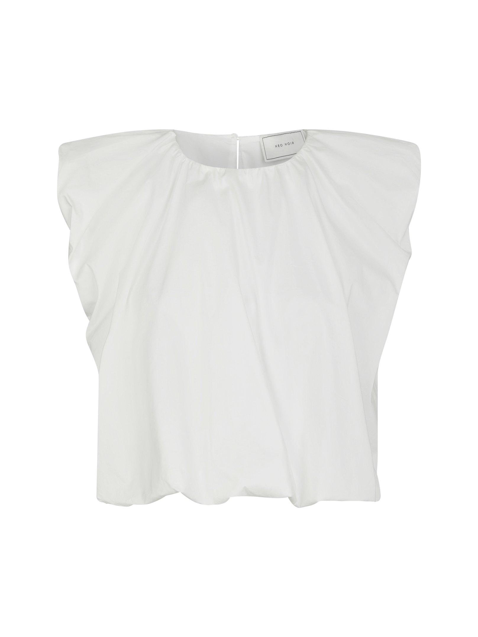 Neo Noir Ivania Poplin Top