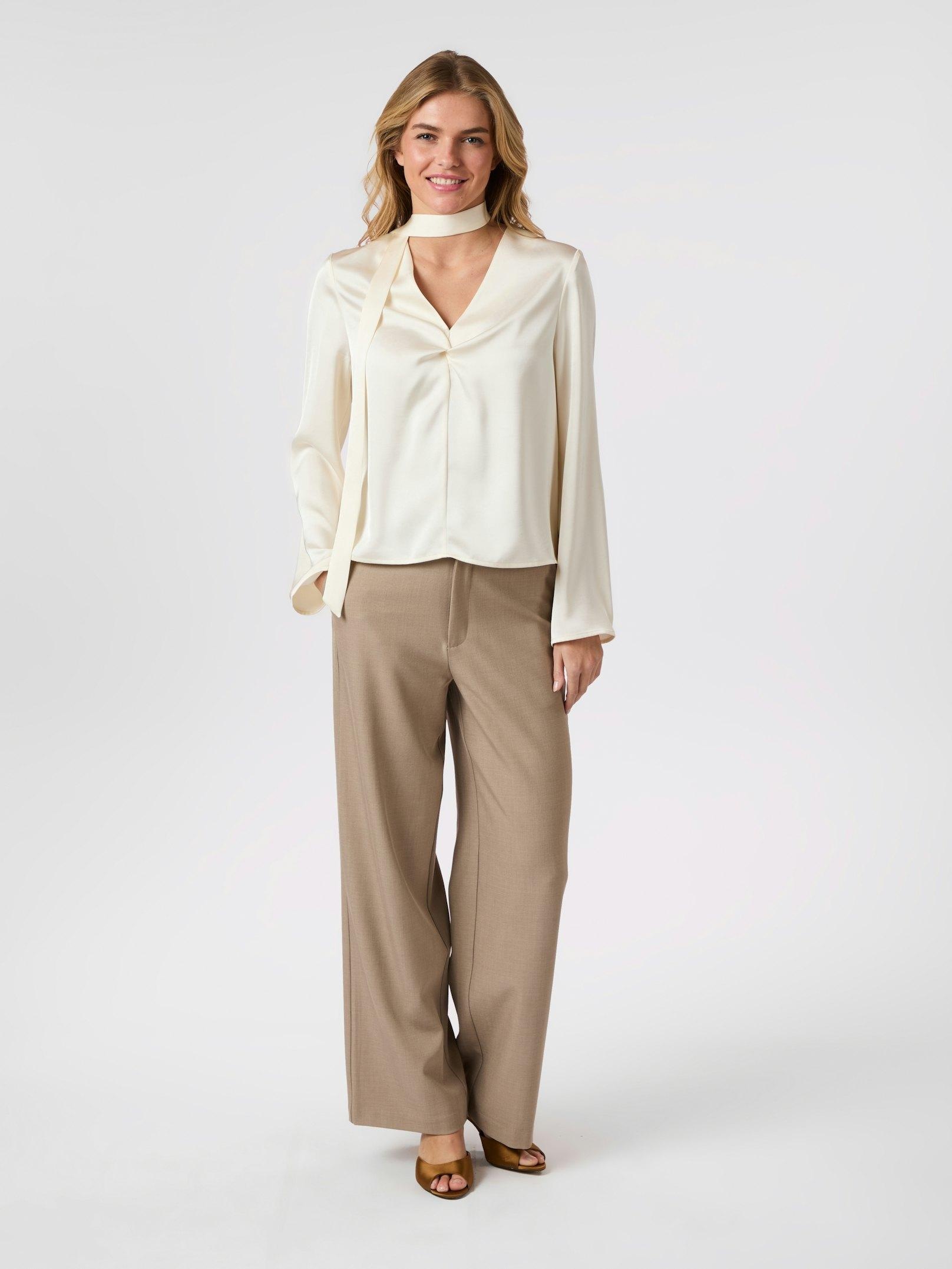 Susanna Heavy Sateen Blouse