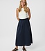 Yara Long Poplin Skirt