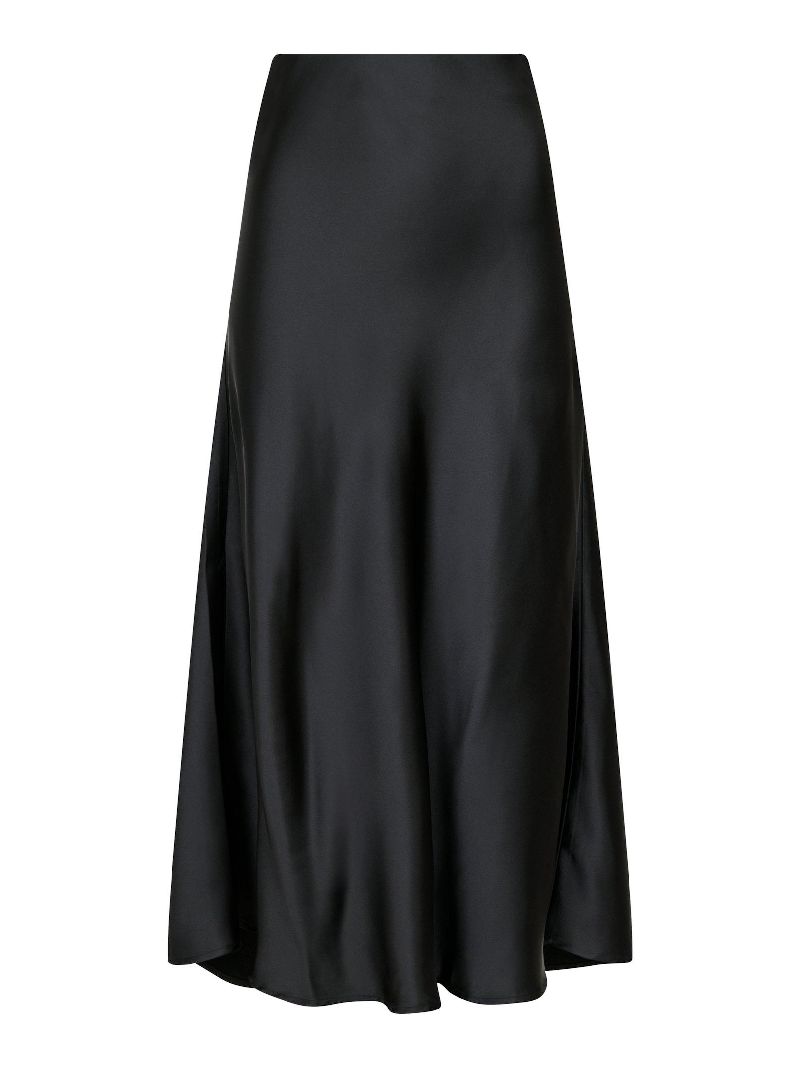 Neo Noir Bovary satin skirt