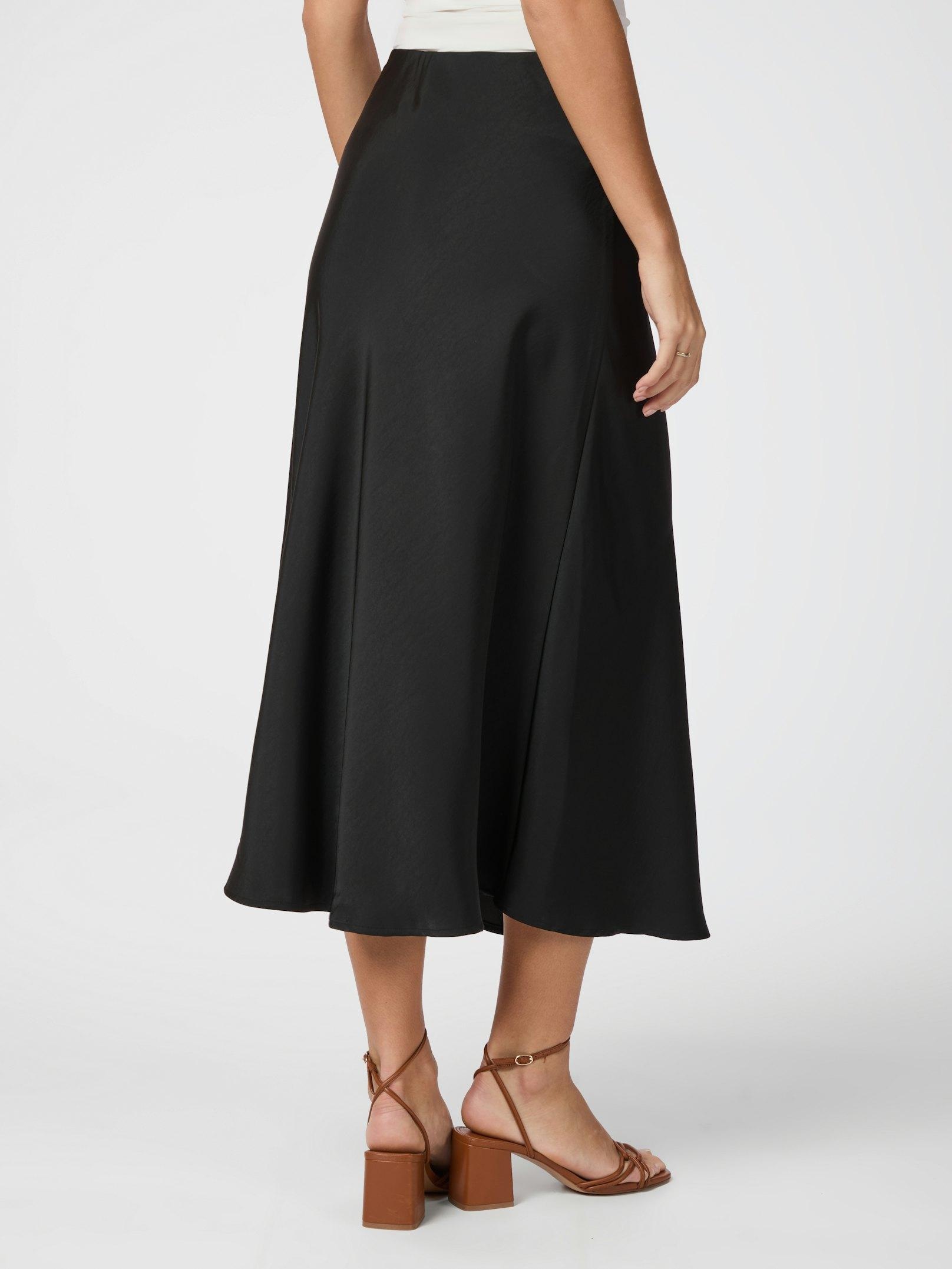 Bovary satin skirt