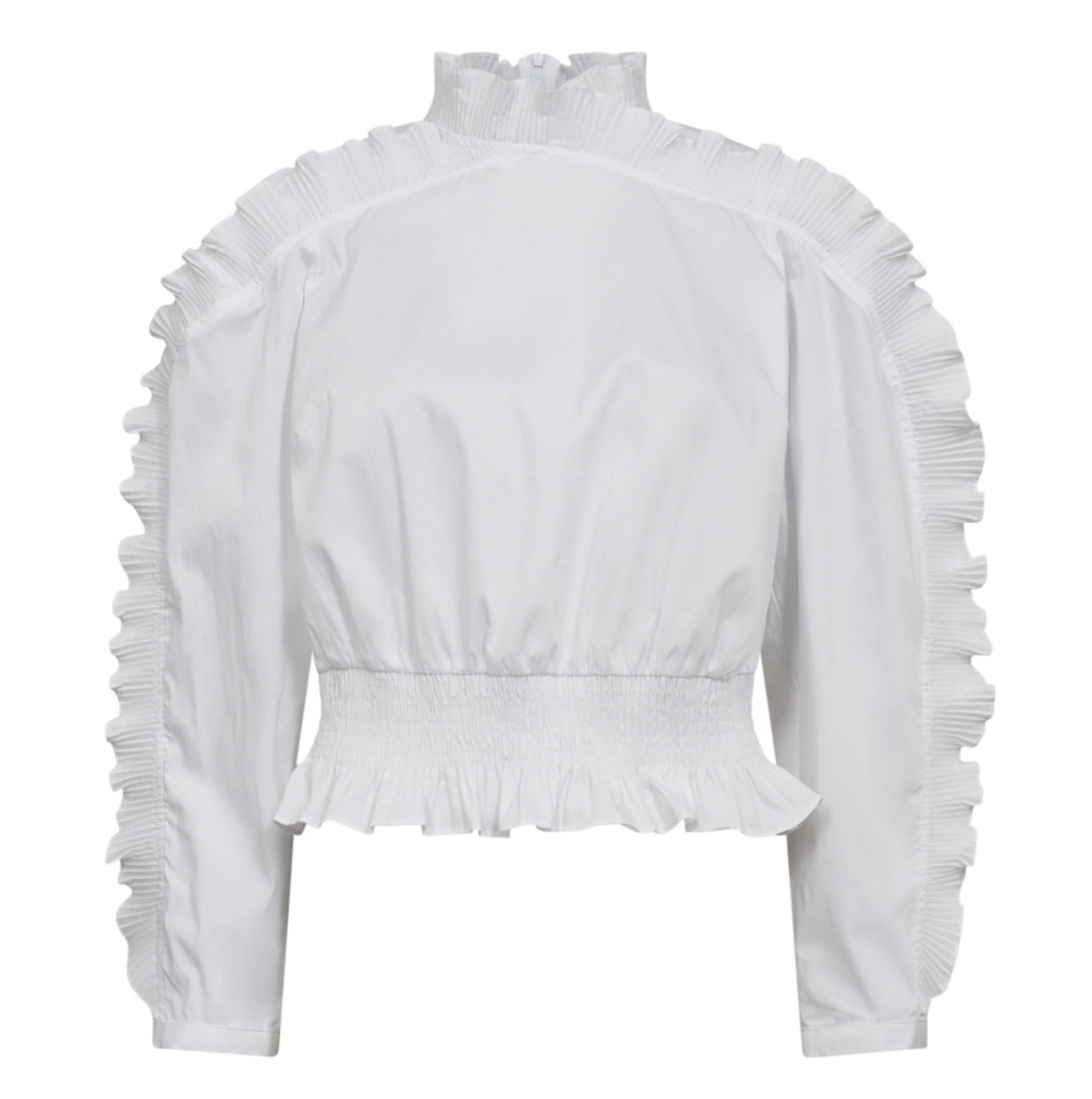 Sanna Ruffle Smock Blouse