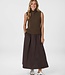 Yara Long Poplin Skirt