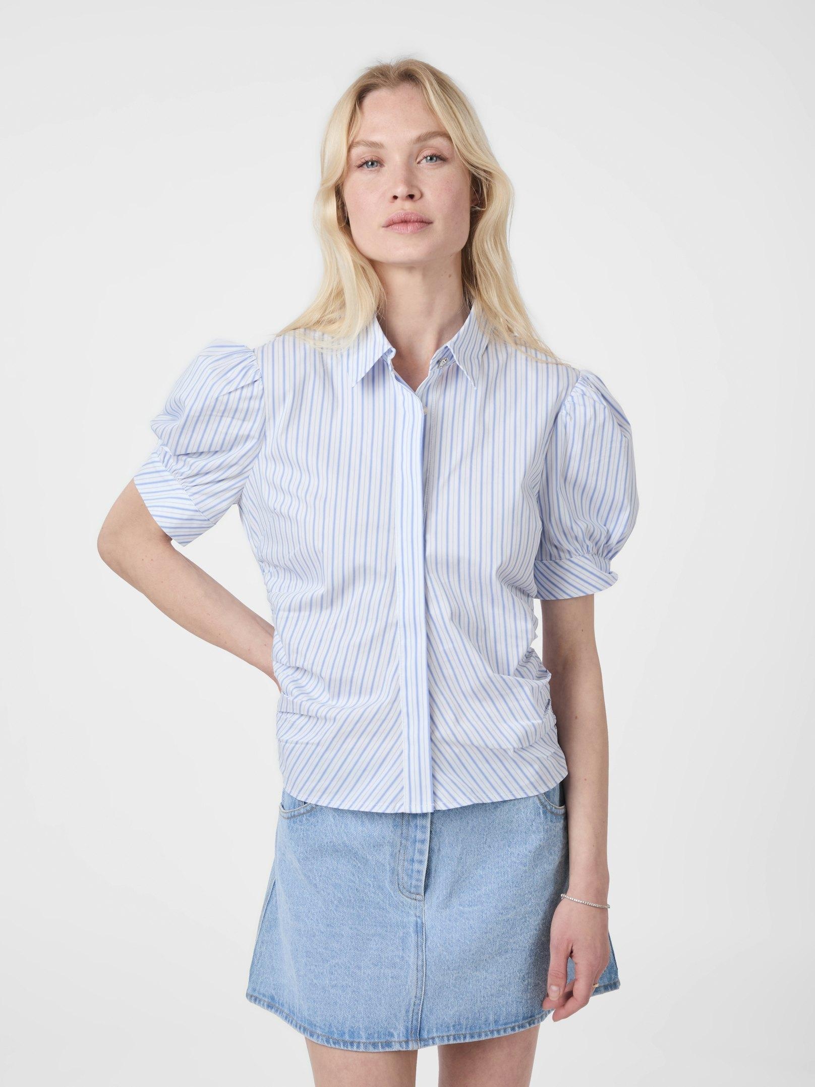 Neo Noir Frannie Stripe Shirt