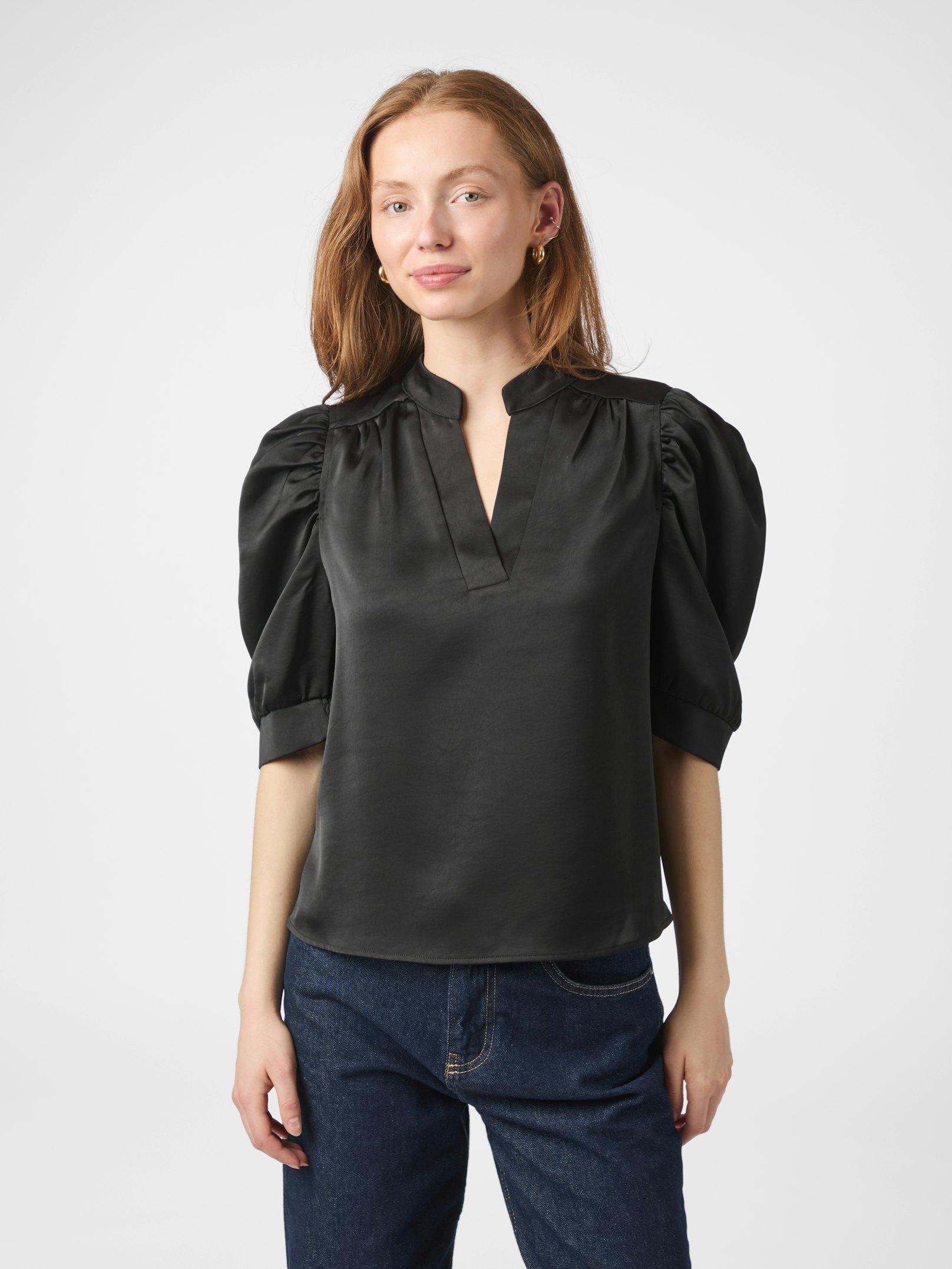 Roella Heavy Sateen Blouse