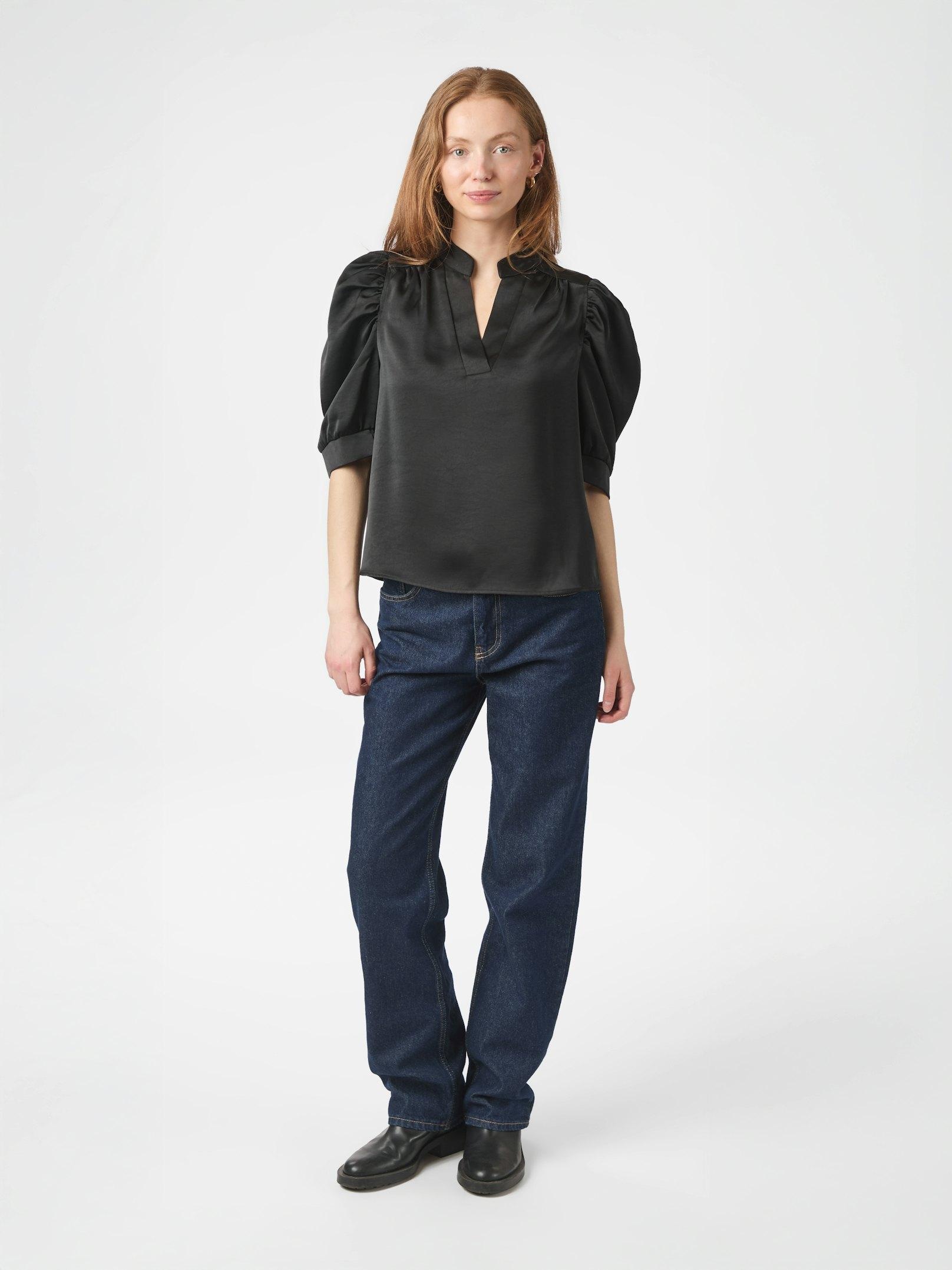 Roella Heavy Sateen Blouse