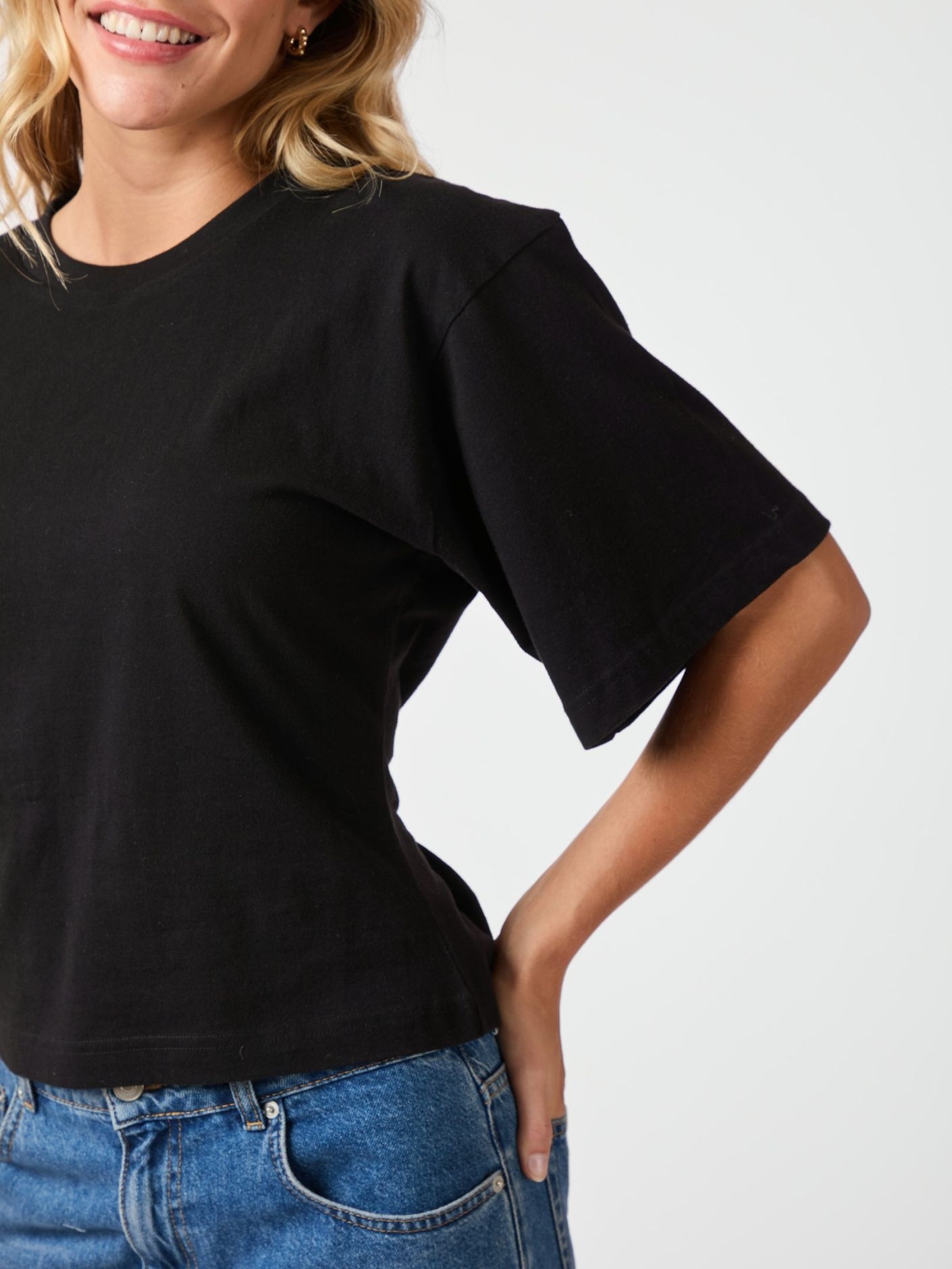 Neo Noir Asha Boxy Tee