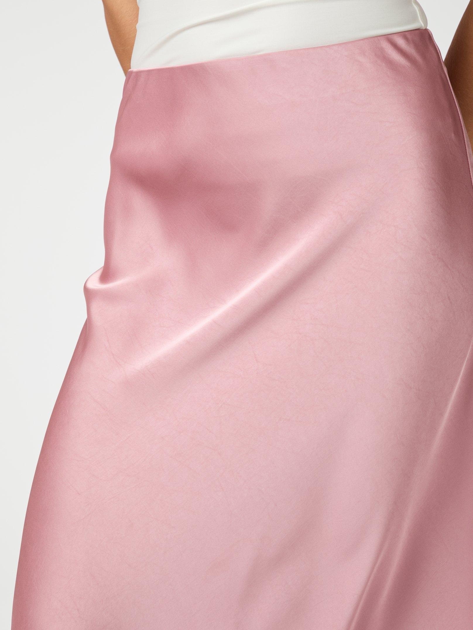 Bovary satin skirt