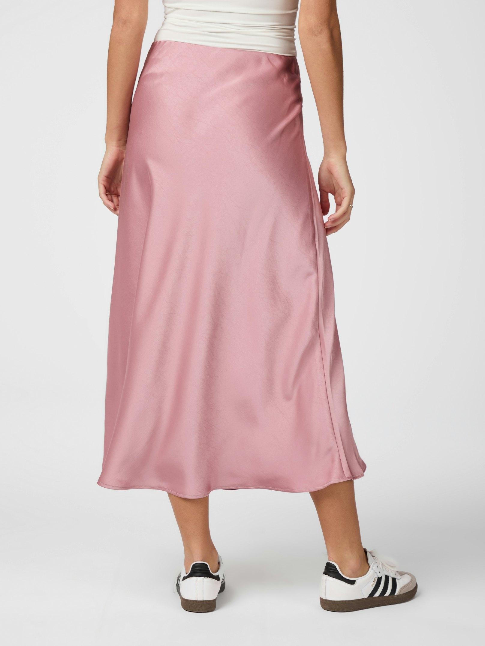 Bovary satin skirt