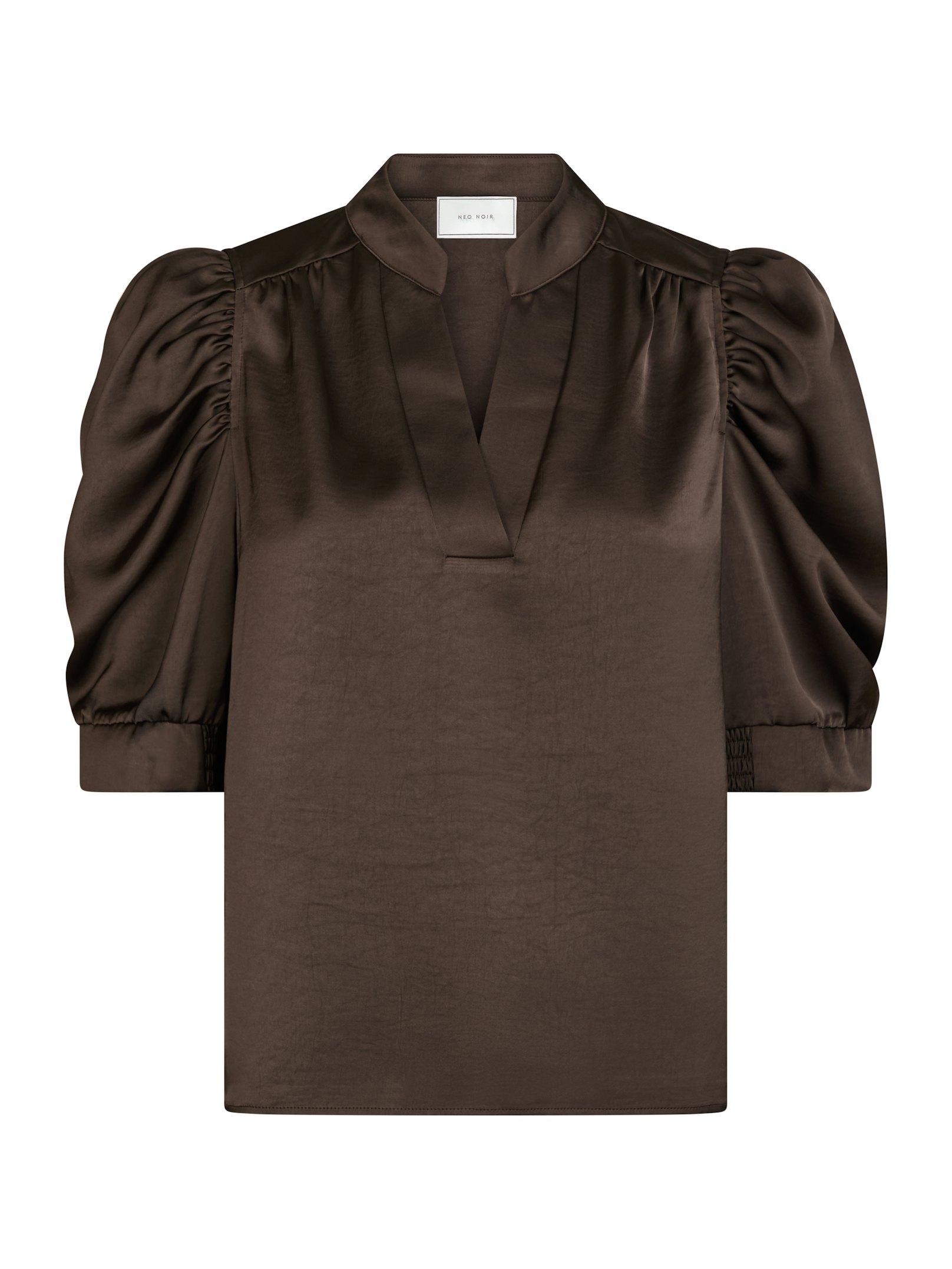 Neo Noir Roella Heavy Sateen Blouse