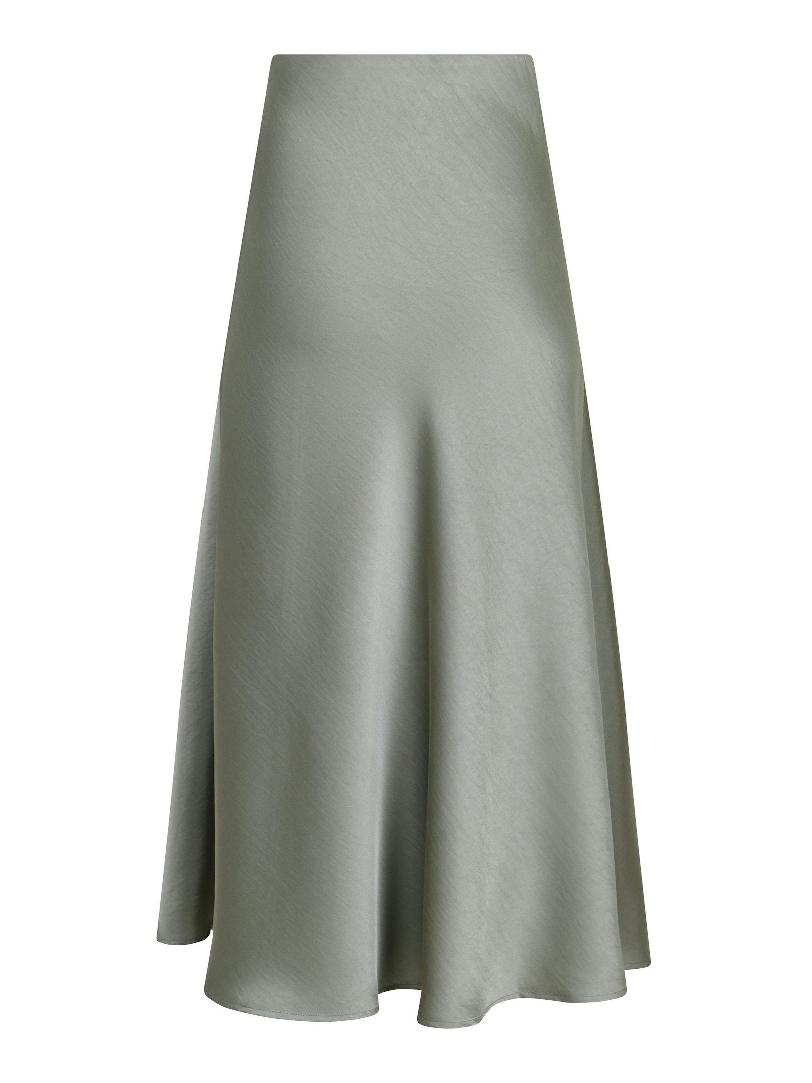 Bovary satin skirt