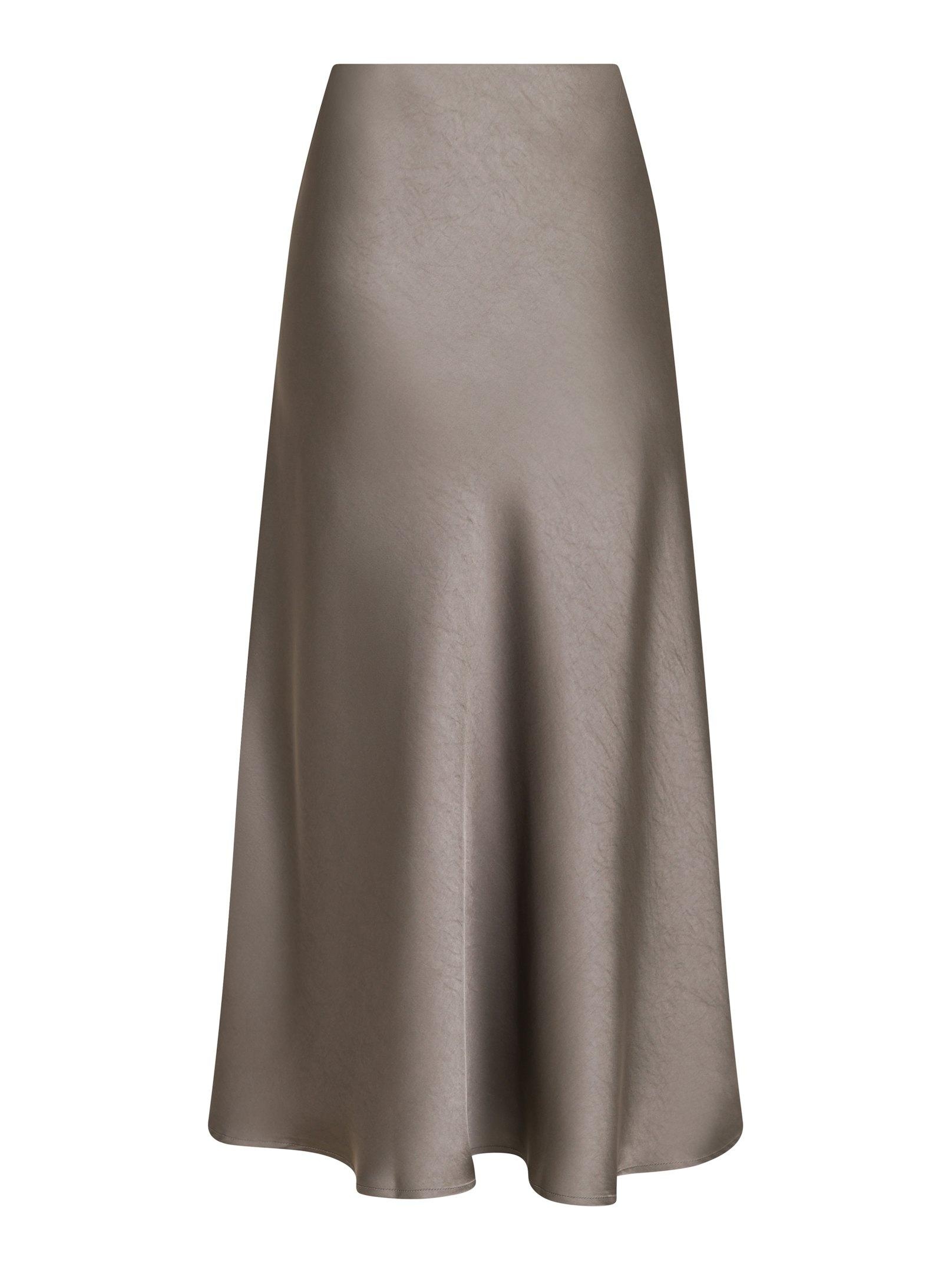 Bovary satin skirt