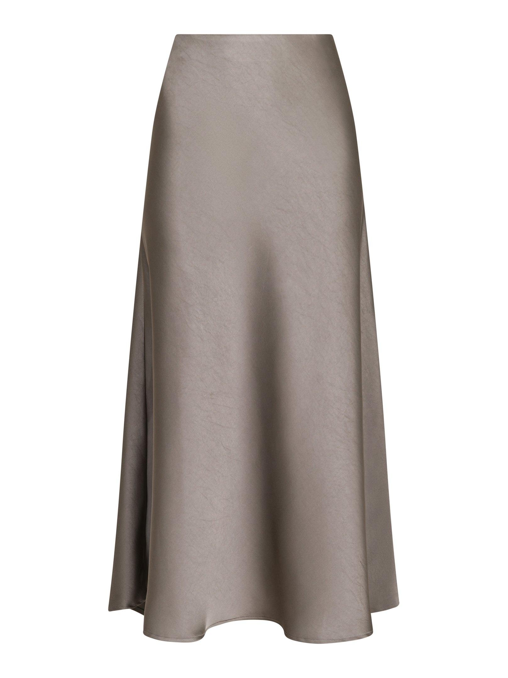 Neo Noir Bovary satin skirt