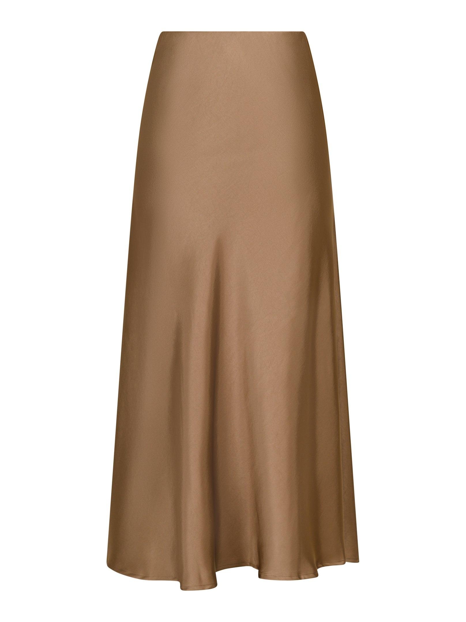 Bovary satin skirt