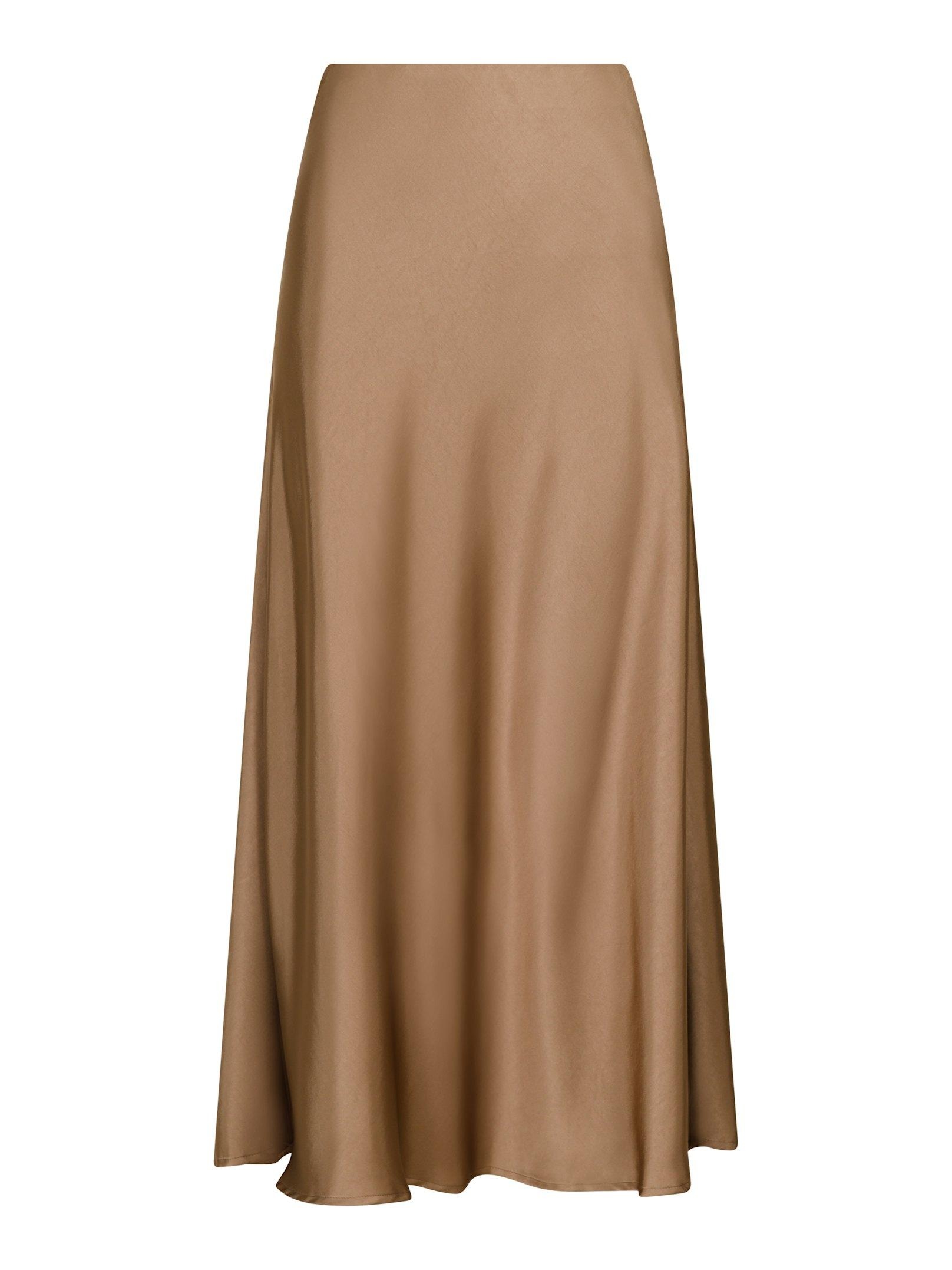 Bovary satin skirt