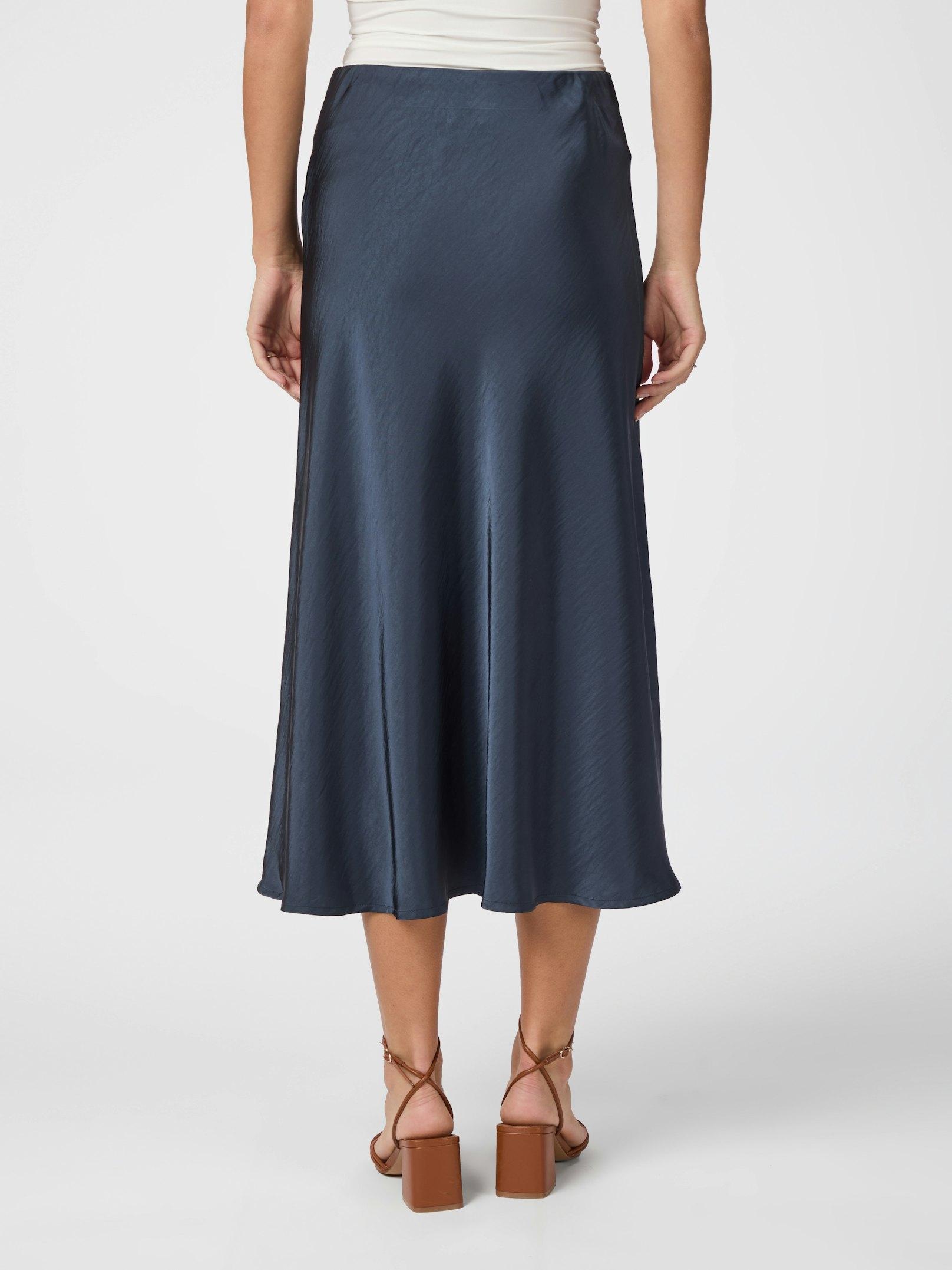 Bovary satin skirt