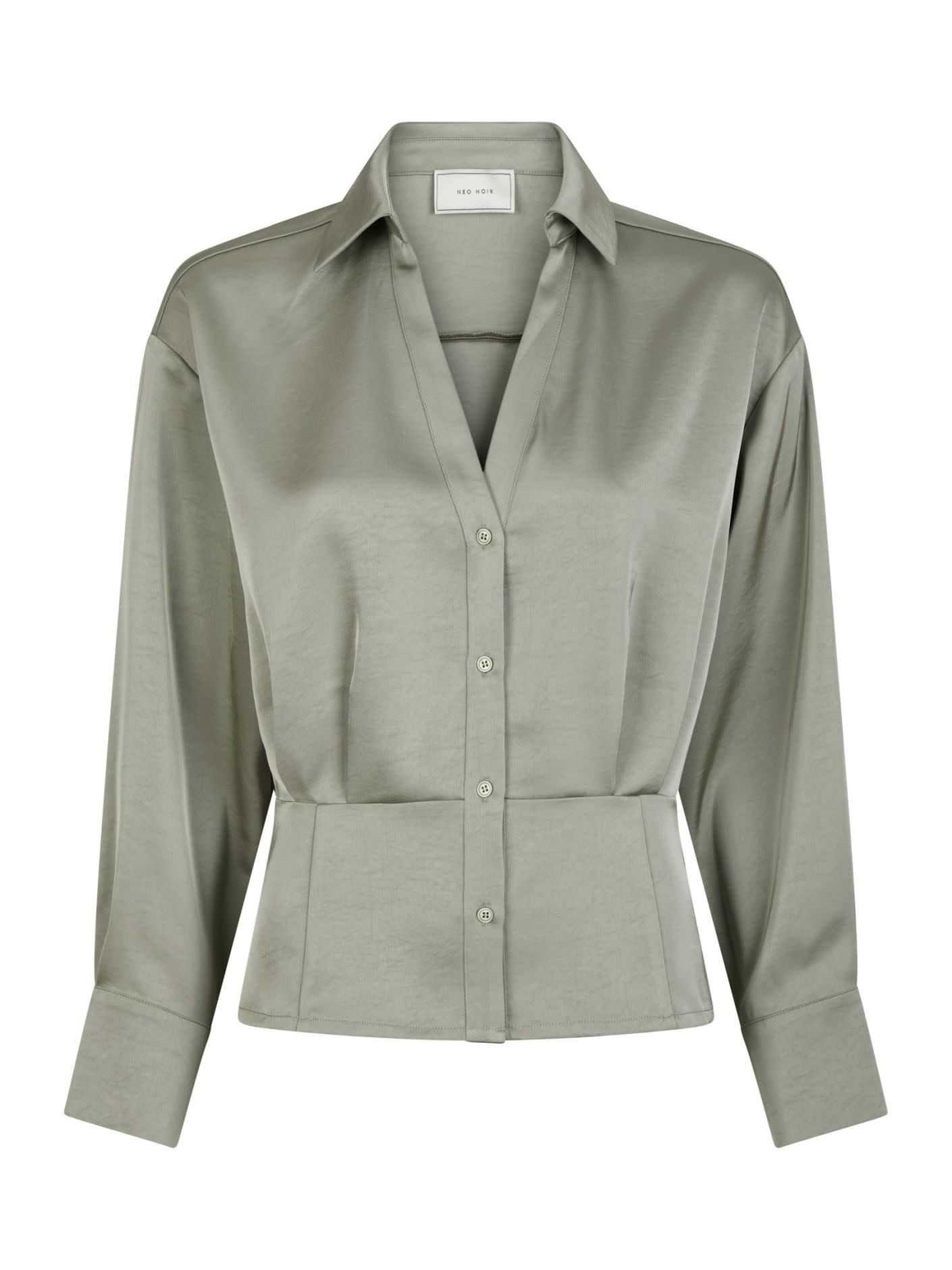 Neo Noir Risisa Heavy Sateen Shirt