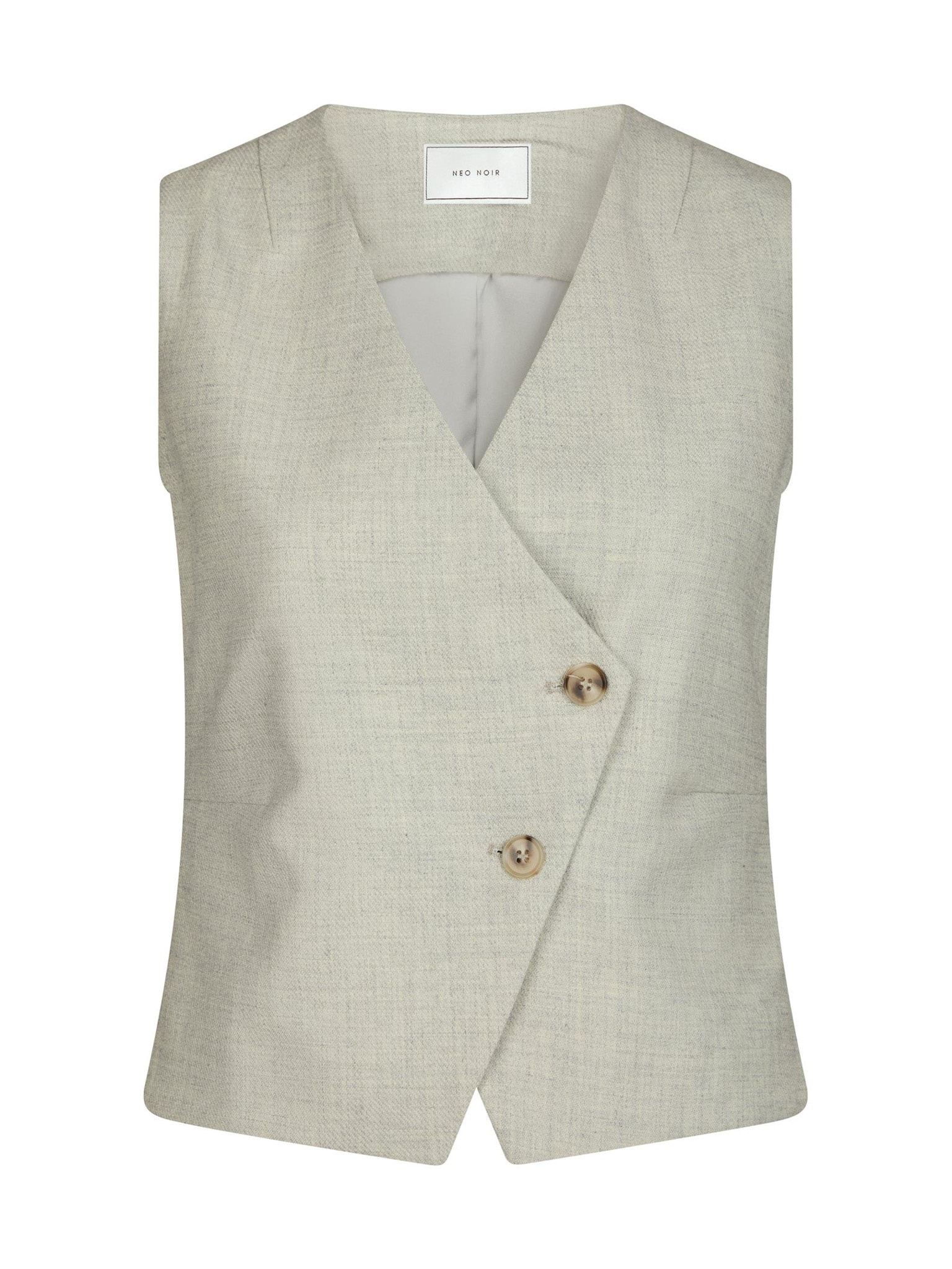 Neo Noir Philippe Melange Waistcoat