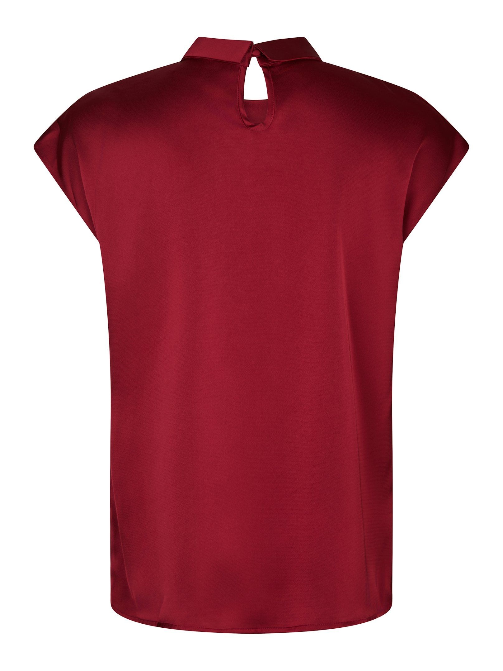 Fleur Drapy Satin Blouse