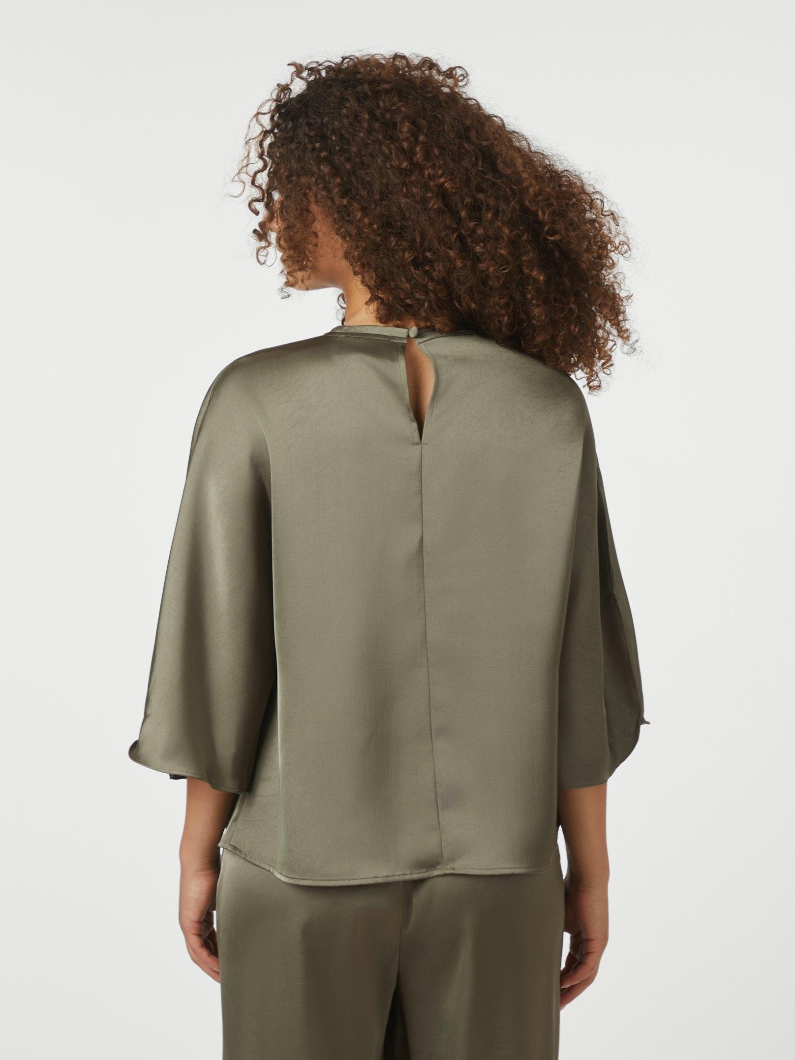Liora Heavy Sateen Blouse