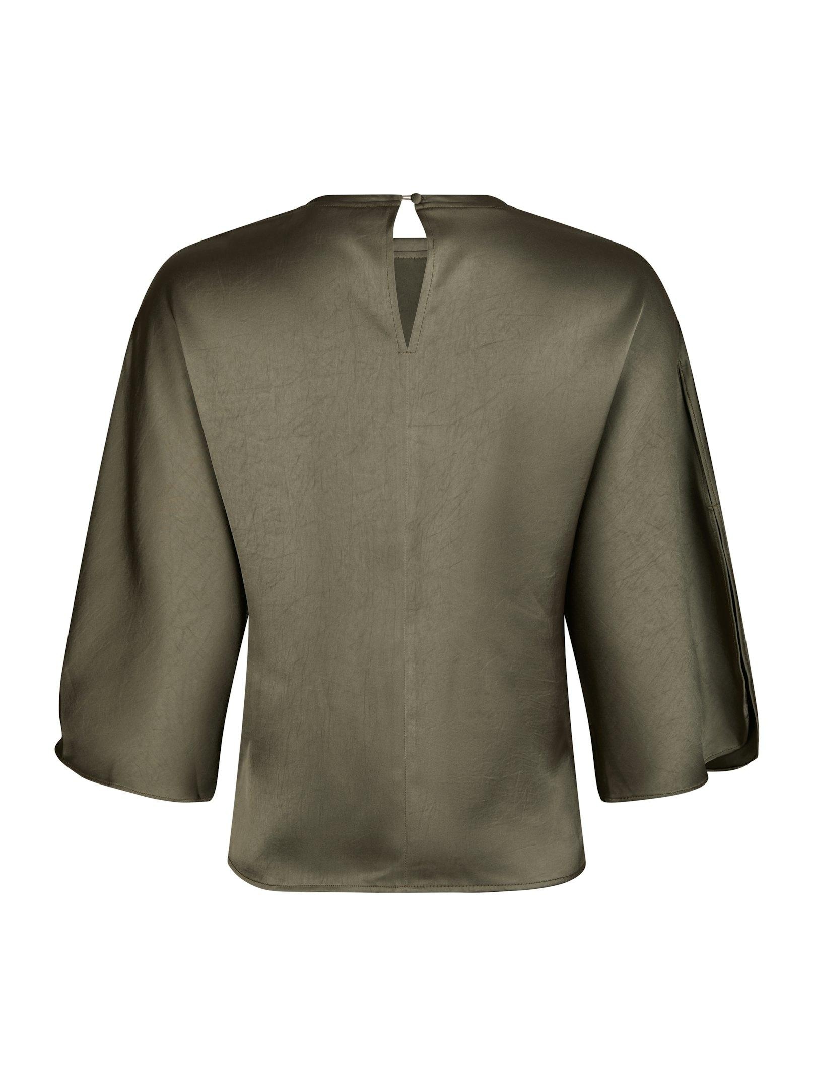 Liora Heavy Sateen Blouse
