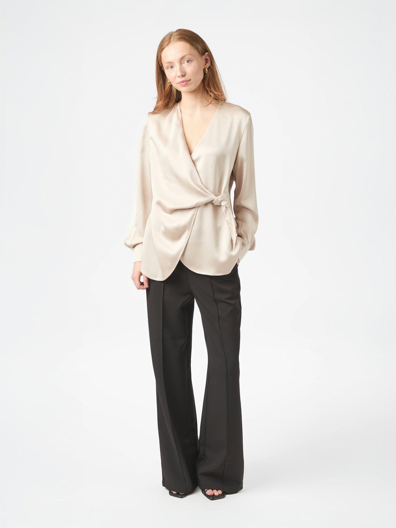 Petris Heavy Sateen Blouse