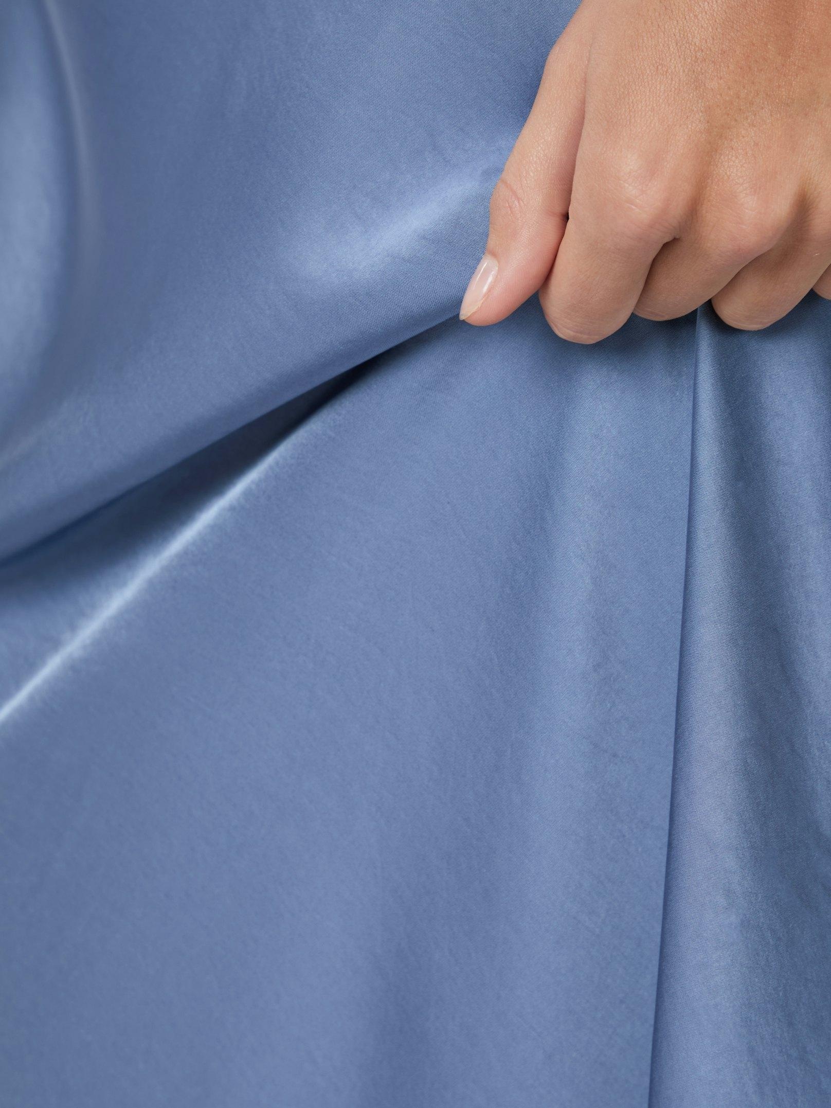 Celinie Heavy Sateen Dress