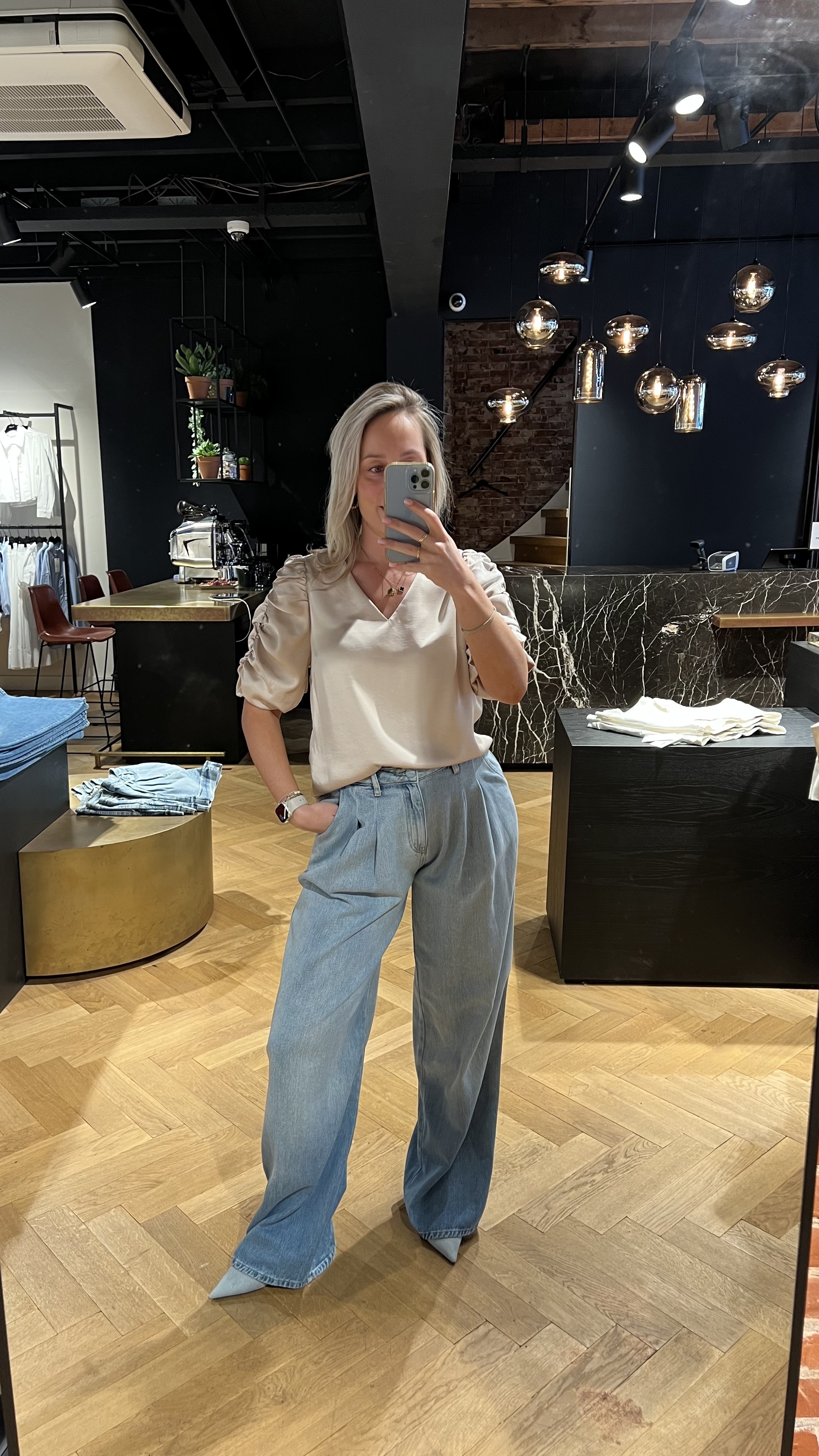 Elba Heavy Sateen Blouse