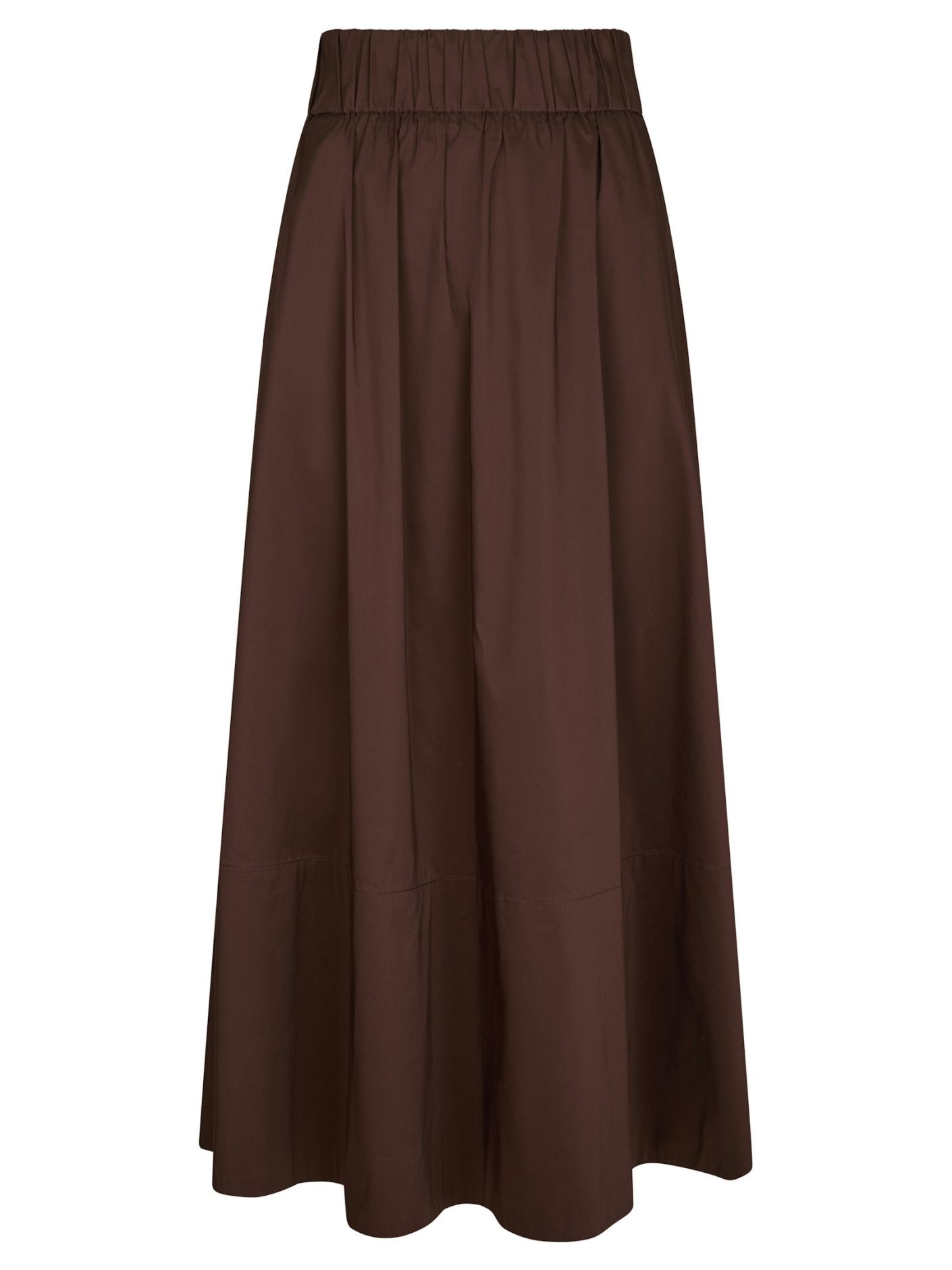Yara Long Poplin Skirt