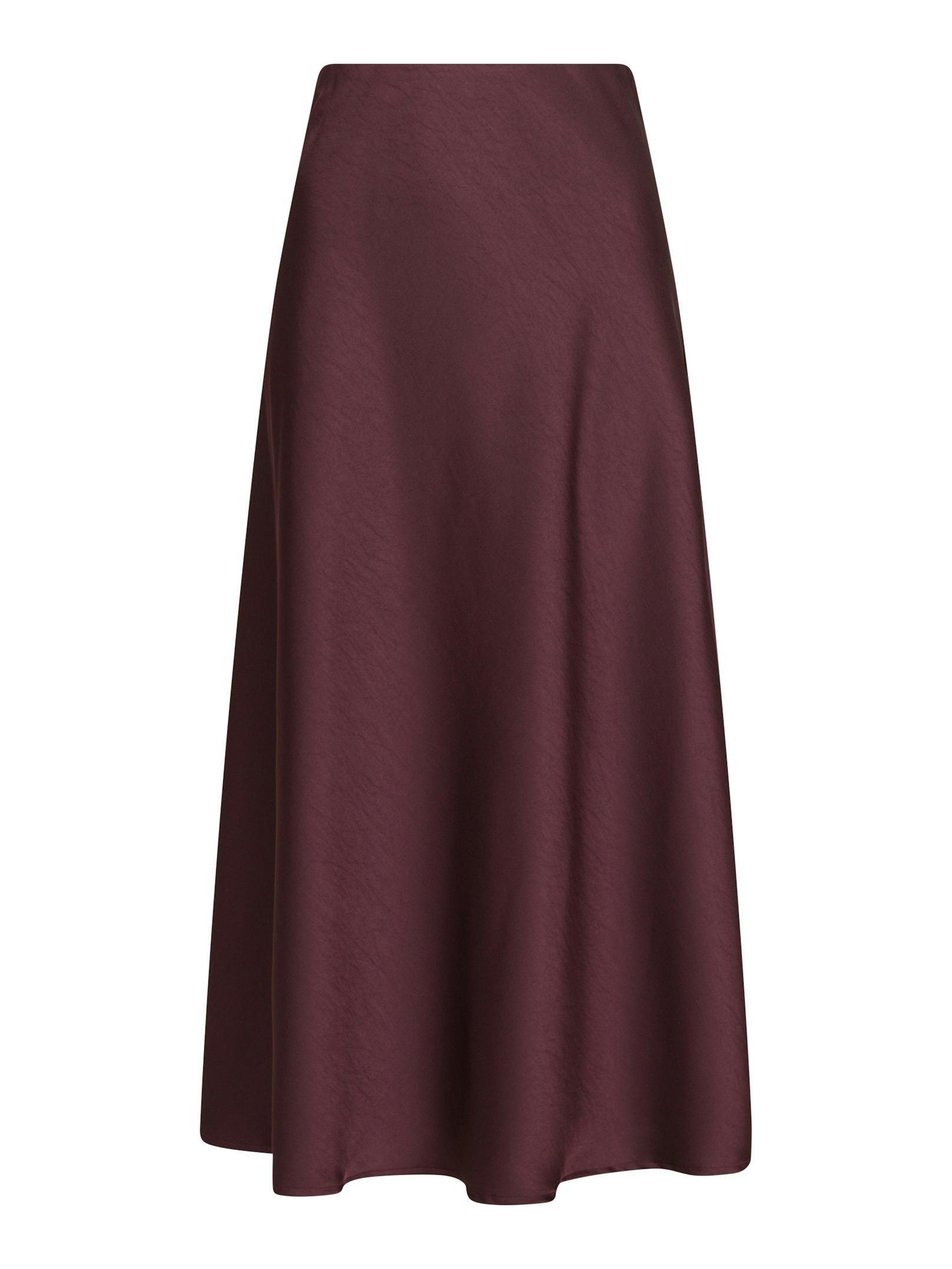 Bovary satin skirt