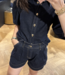 Lars denim blouse