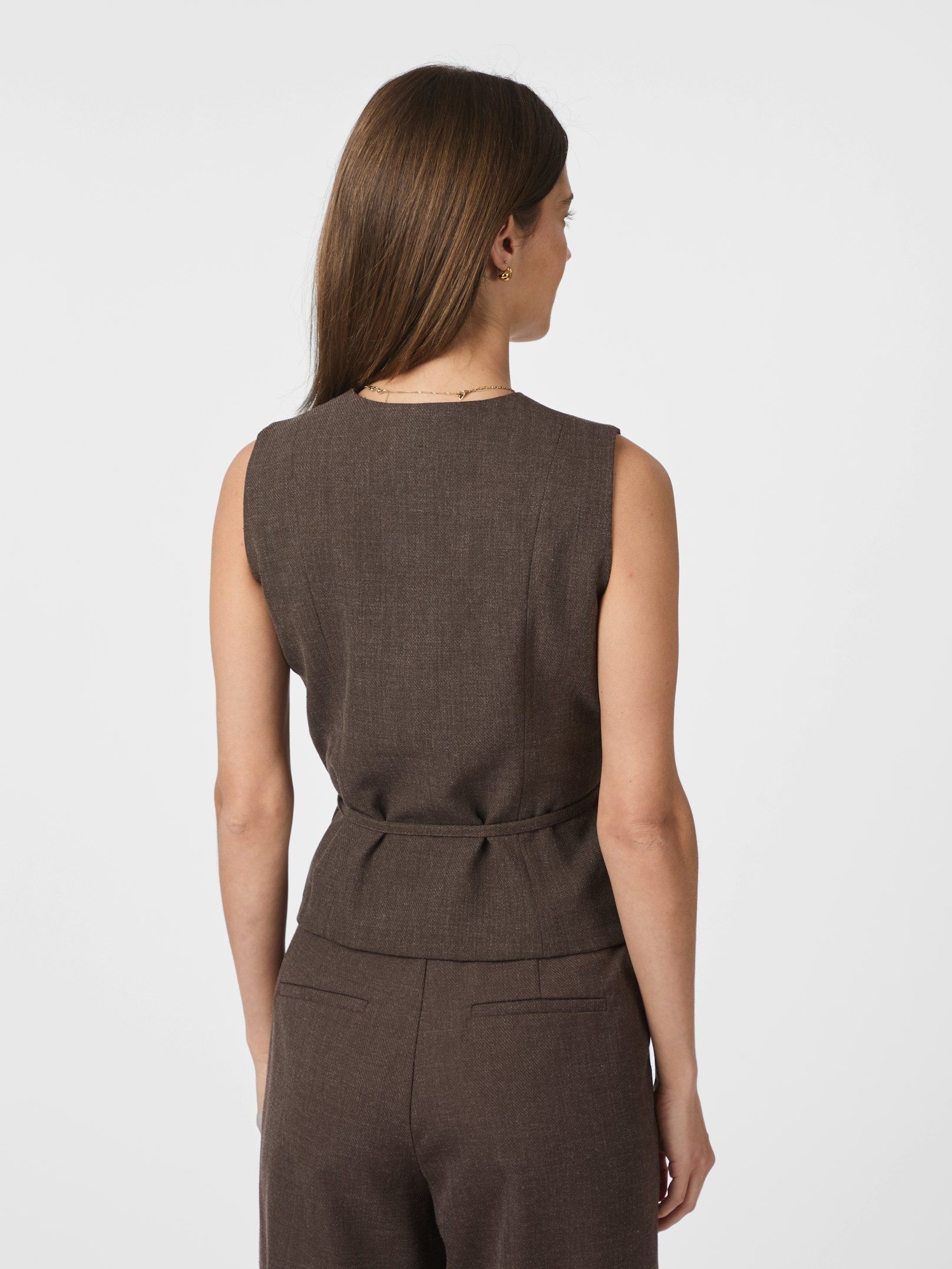 Samara Melange Waistcoat