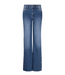 Belvina button up wide leg jeans