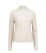 Olya velvet layering mesh top