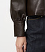 Kyrilo cropped leather jacket