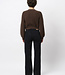 Belvina button up wide leg jeans