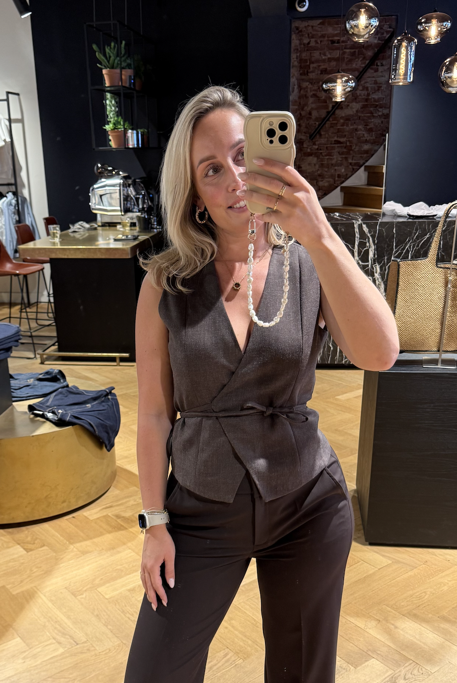 Samara Melange Waistcoat